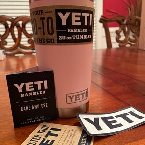 LIMITED EDITION COLOR Yeti Rambler
